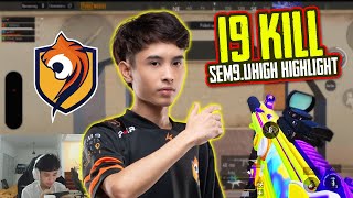 PUBG Mobile Malaysia : SEM9.uHigh highlight 19 killll!!!!