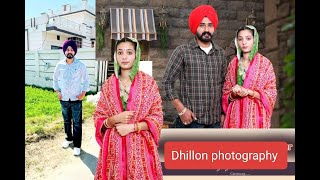 SHAGAN CEREMONY Angrej Singh Batth with Komaljit Kaur Live by Dhillon Photography M. 9815764753