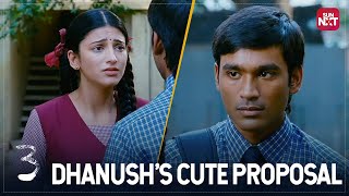 Fall in love with Ram & Janani ❤️ | 3 | Tamil | Dhanush | Shruti Haasan | Full Movie on Sun NXT