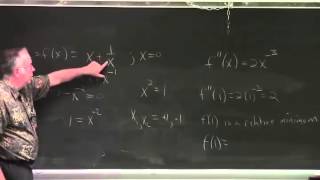 Lesson 31 2 Optimization Theory and First and Second Order Conditions