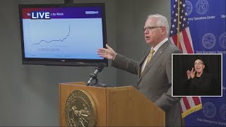Gov. Tim Walz Announces New COVID Restrictions On Gatherings, Earlier Restaurant Closing Times
