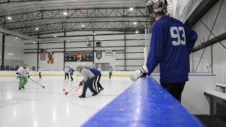 Baltimore Broomball Club: Battling it out on the ice