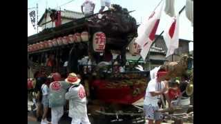 2012年7月29日　千葉県館山市船形祭礼