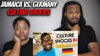 🇩🇪 vs 🇯🇲 American Couple Reacts "Germany Culture SHOCK! A Jamaican Living in Germany"