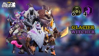 THE WITCHER IS BUFFED ??? THIS IS HARDER TO USED BUILDS GLACIER WITCHER !!! - Auto Chess Mobile