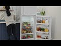 GE Appliances Top-Freezer Refrigerator with Wall-to-Wall Shelves