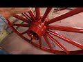 my technique of painting wagon wheels without runs engels coach shop