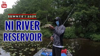 First Time Fishing Ni River Reservoir 2020