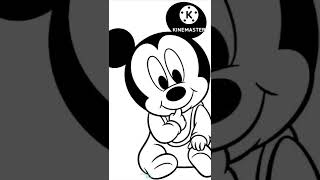 Mickey Mouse coloring pages