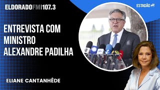 Eliane Cantanhêde entrevista ministro Alexandre Padilha