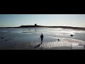 walking to shenick island in skerries