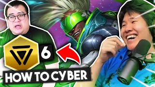 Showing SCARRA How To CYBER! 6 CYBERNETICS! | TFT Galaxies Guide | Teamfight Tactics Set 3 | LoL