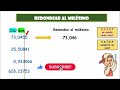 redondear al milÉsimo ejemplos