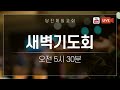 live 당진제일교회 새벽기도회 1월 18일