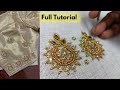 Simple Blouse designs || Aari work blouse design || #aariembroidery2_0 #blousework