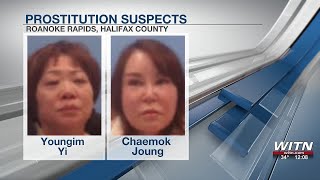 Two Roanoke Rapids spa employees arrested in prostitution investigation
