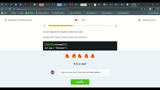 10 Standards and best practices | Introduction to JavaScript | Sololearn