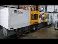 used 390 ton toshiba injection molding machine model isgs390v10 27 63 oz 1999 vintage