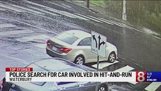 Waterbury police searching for vehicle involved in alleged pedestrian hit-and-run