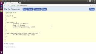 Introduction to Go, part 12: Functions