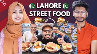 Indian reacts to very quick street food in Lahore | RHS | Vada pav
