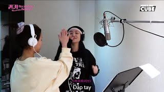 [VIETSUB] Queencard - Recording Behind