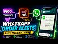 WooCommerce WhatsApp Automation Tutorial using n8n