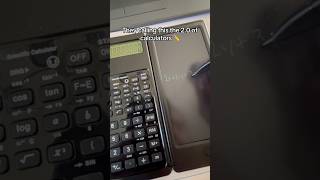 The next level of calculators #calculator #college #exam #school #test