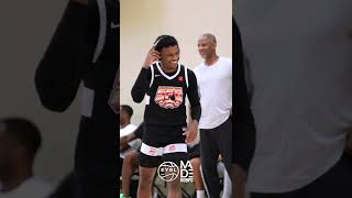 Bronny and Lebron James having fun out here at Peach Jam! 🍑🏆 #shorts
