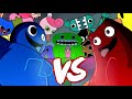 Rainbow Friends x Garten of BanBan - BLUE vs BANBAN | Poppy Playtime x FNF Animation