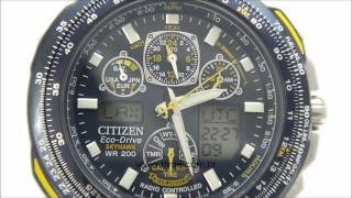 Relógio Citizen Eco-Drive Skyhawk Blue Angels JY0064-00L - TZ10048J