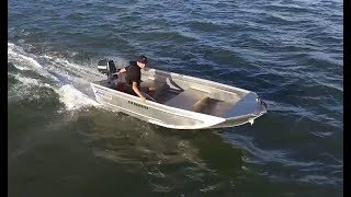 Quintrex 320 Wanderer on water review