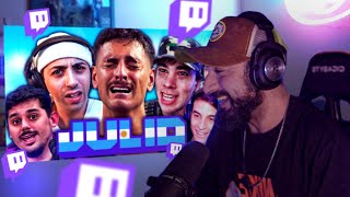 REACCION JULIO EN TWITCH 2023