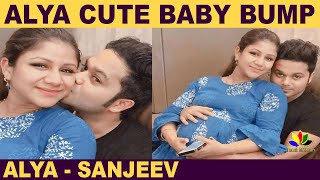 Aalya Manasa - Sanjeev Shares Baby Bump Pictures First Time | Sanjeev karthic | They Are My Life