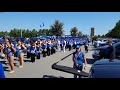 2017 university of kentucky wildcat marching band first march to kroger field