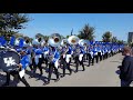 2017 university of kentucky wildcat marching band first march to kroger field