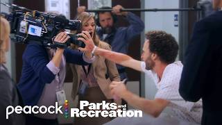 Parks moments when the camera crew should have stepped in! | Parks and Recreation