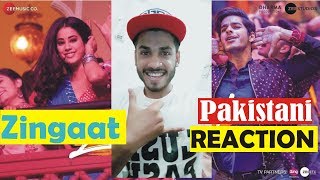 Pakistani Reaction on Zingaat Hindi : Official Song : Dhadak : Janhvi & Ishaan