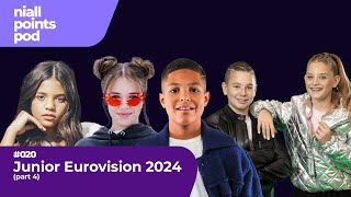 niallpointspod #020 - Reacting to Junior Eurovision 2024 (pt. 4)