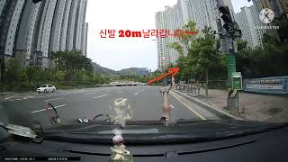 횡단보도 자전거사고 라이딩사고 Riding Accident 교통사고