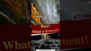 Wow! What a moment | #shorts | #isro | #chandrayaan3 | #moon