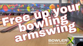 Fix all that muscle in your bowling swing doing this warm up drill