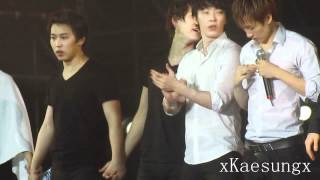 120310 Super Show 4 Macau - KyuHae  KyuMin HaeEun Ending