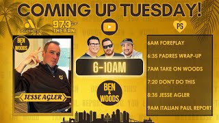 Ben & Woods LIVE: June 4th, 2024 - Padres vs Angels + Jesse Agler Joins The Show