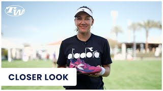 WTA Doubles Pro Nicole Melichar-Martinez \u0026 what she loves about her Diadora B.Icon 2 tennis shoes