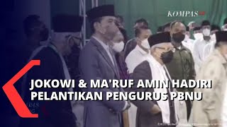 Jokowi dan Ma'ruf Amin Hadiri Pelantikan PBNU Sekaligus Perayaan Harlah ke-96 NU