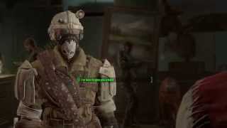 Fighting with Travis! Fallout 4 Quest HD-1080p-Enhanced w/ Mods