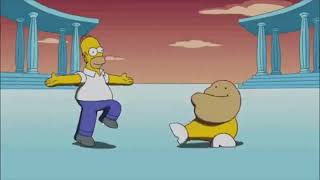 Homer Simpson dance