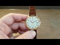 1974 Omega Geneve automatic 9k gold vintage watch