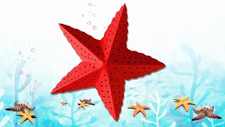 Starfish | How to fold an Origami Starfish | Simple Origami For Kids